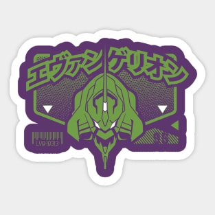 LvlOne Anime Robo - EVA01 Sticker